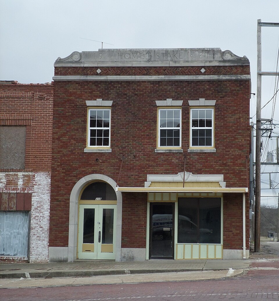 Photograph of Home Stake Oil and Gas Company Building