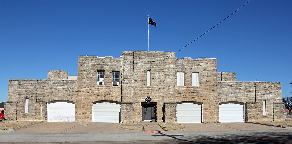 Photograph of Tonkawa Armory