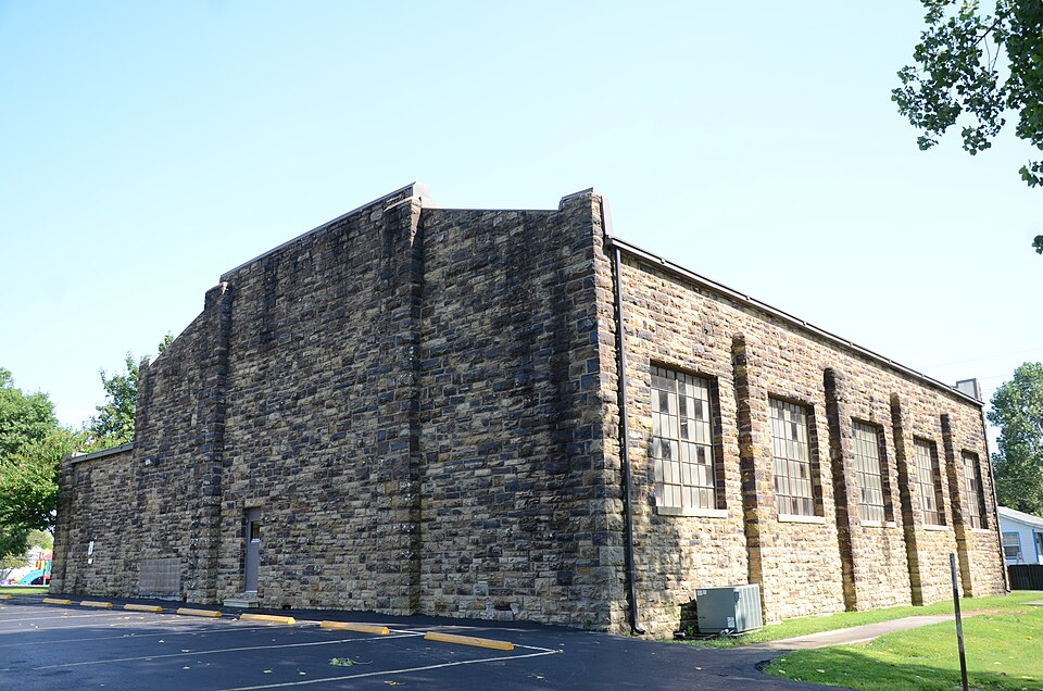 Photograph of Stigler School Gymnasium-Auditorium