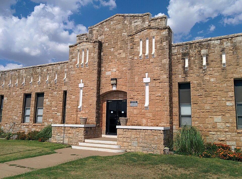 Photograph of Mangum Armory