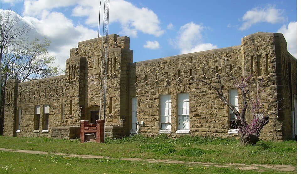 Photograph of Wagoner Armory