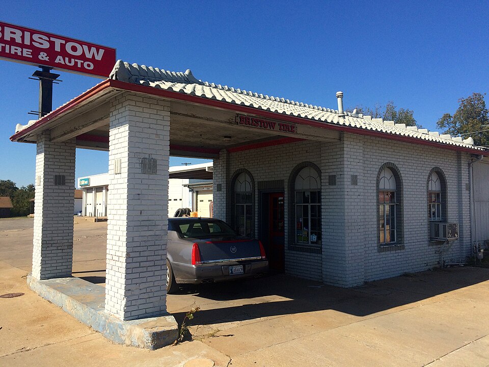 Photograph of Bristow Tire Shop