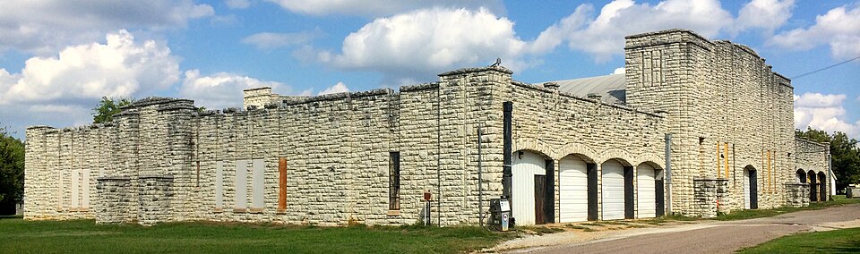Photograph of Roff Armory
