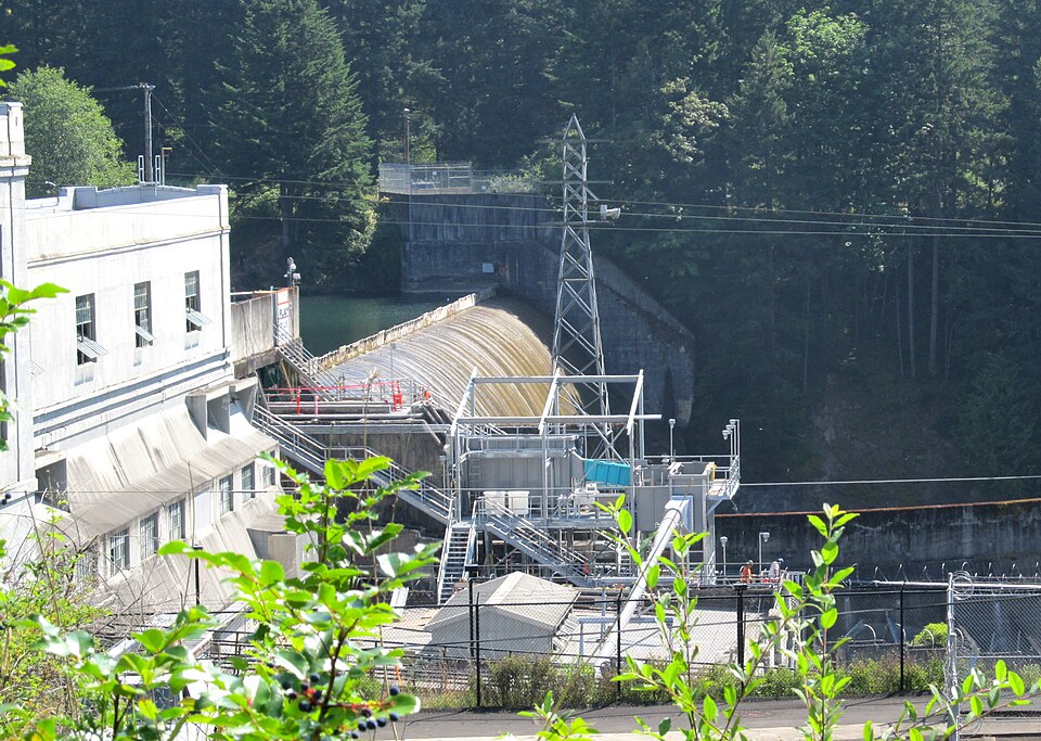 Photograph of River Mill Hydroelectric Project