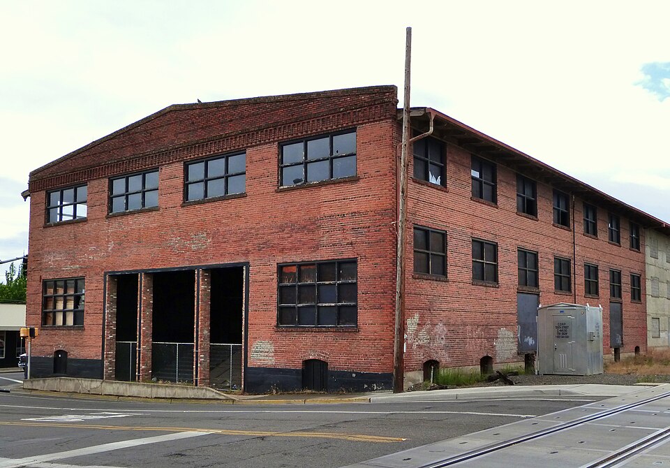 Photograph of Medford Grocery Company Warehouse