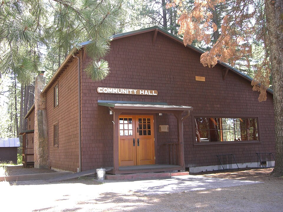 Photograph of Camp Sherman Community Hall