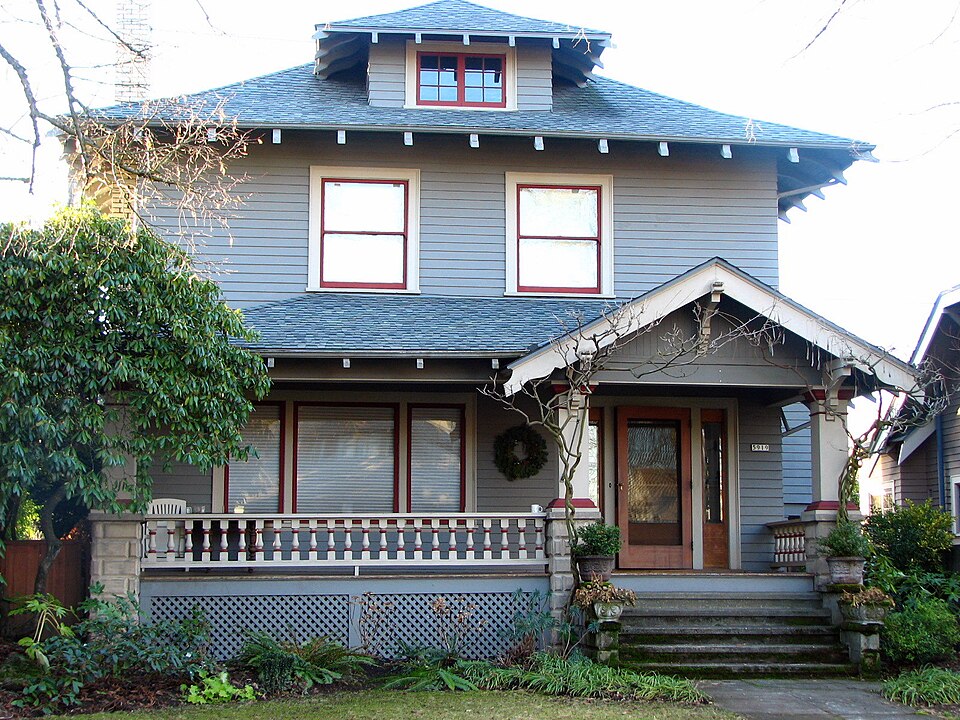 Photograph of Henry C. and Wilhemina Bruening House