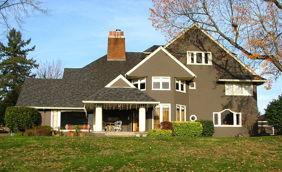 Photograph of Louis and Elizabeth Woerner House
