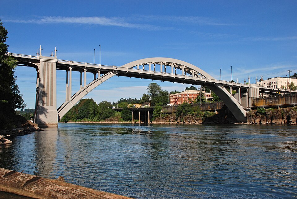 Photograph of Oregon City Bridge