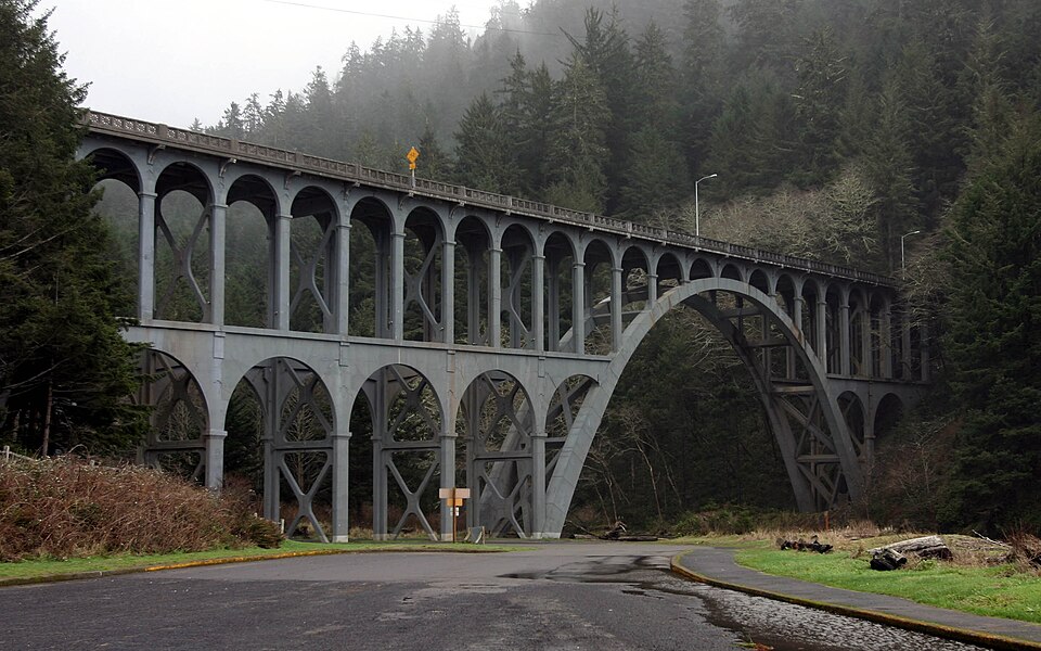 Photograph of Cape Creek Bridge