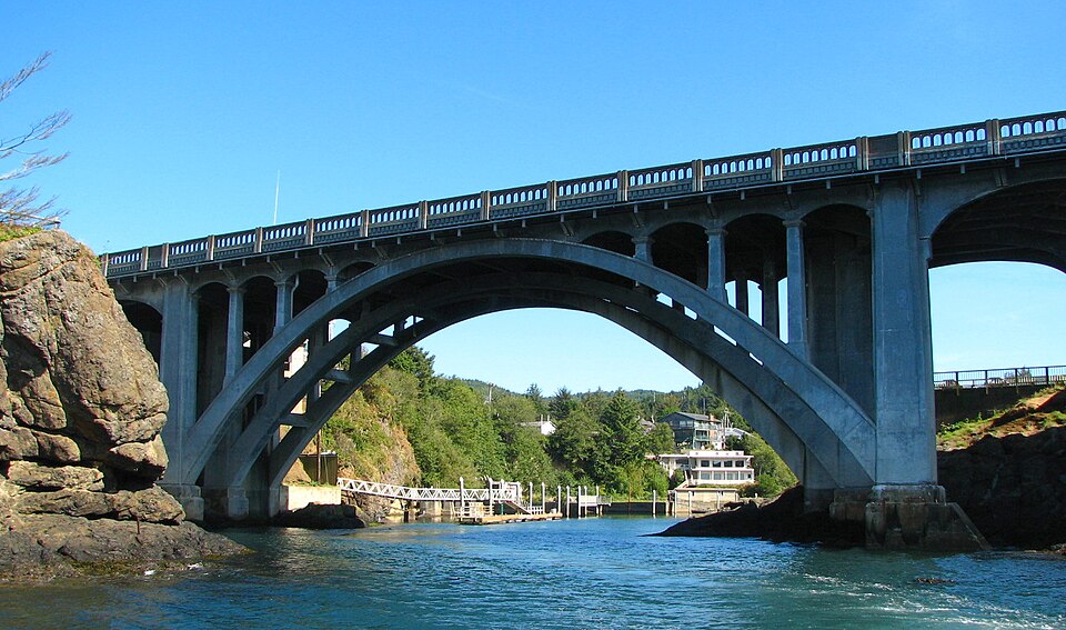 Photograph of Depoe Bay Bridge