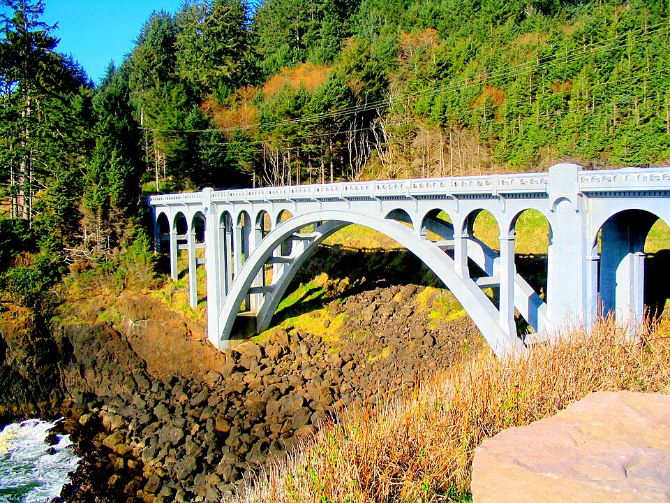 Photograph of Rocky Creek Bridge