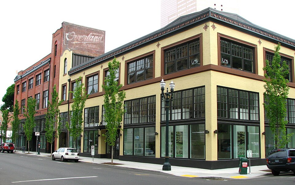 Photograph of Lombard Automobile Buildings