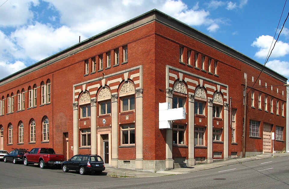 Photograph of Yale Union Laundry Building