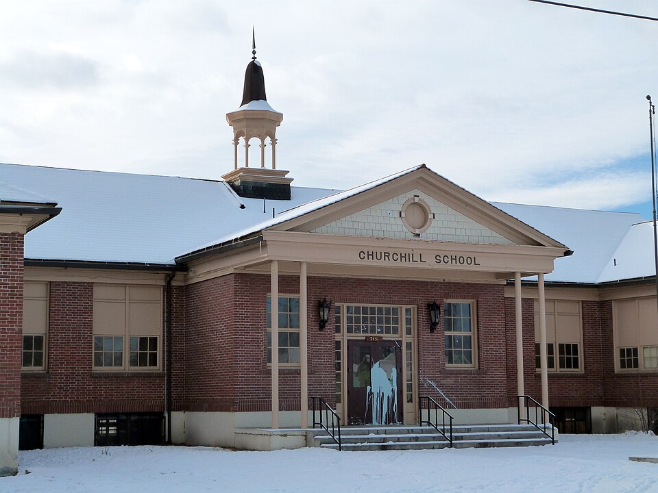 Photograph of Churchill School