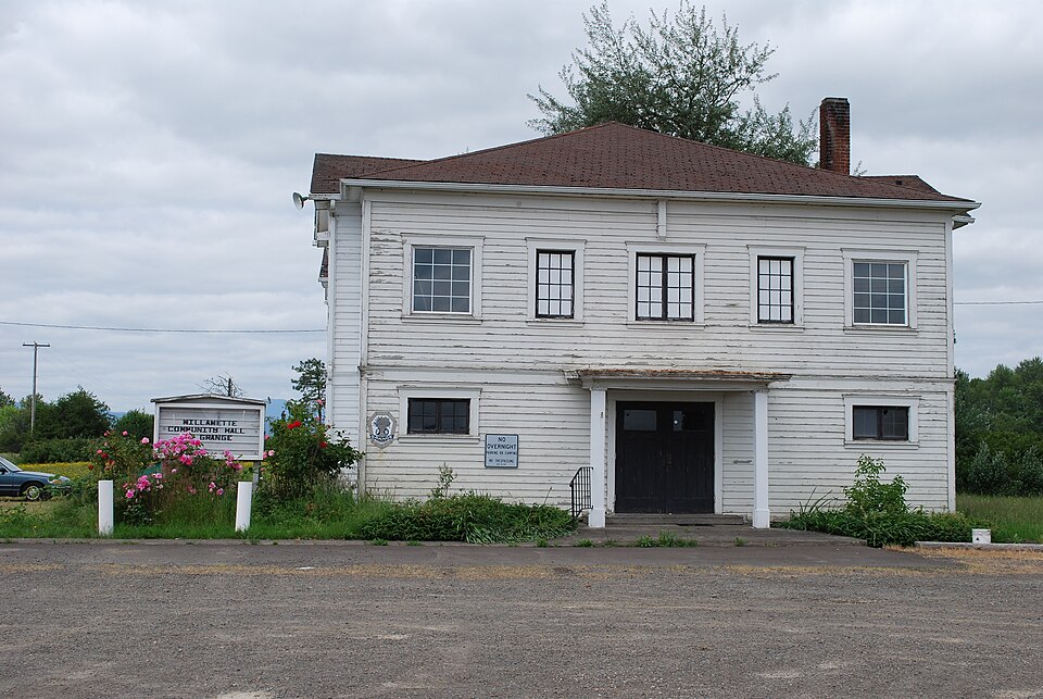 Photograph of Willamette Community and Grange Hall