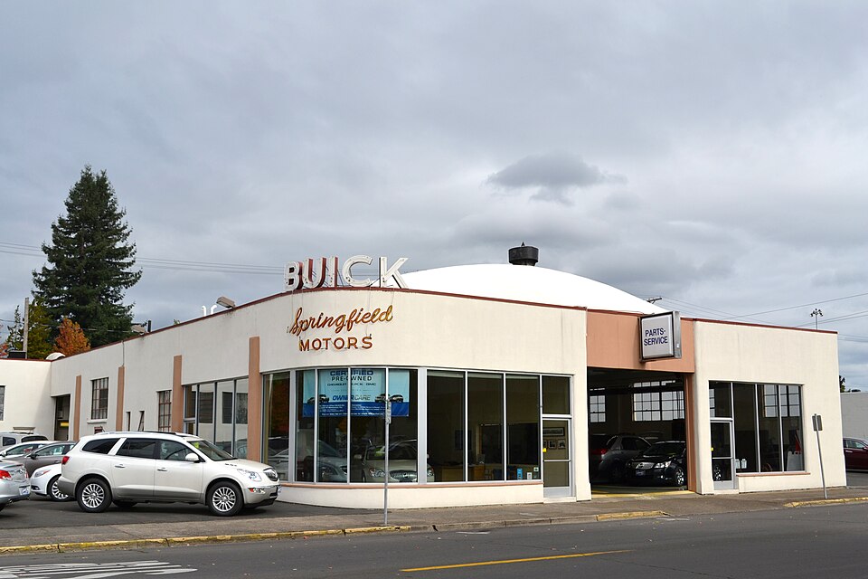 Photograph of Springfield Motors Buick Dealership