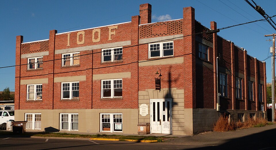 Photograph of Enterprise I.O.O.F. Hall
