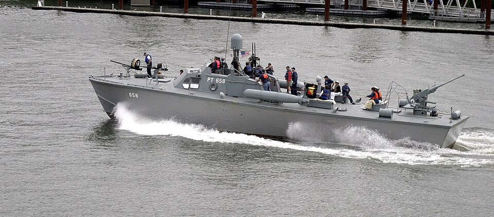 Photograph of Motor Torpedo Boat PT-658