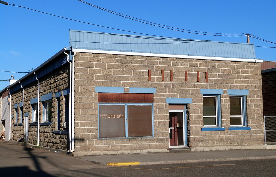Photograph of Wallowa County Chieftain Building