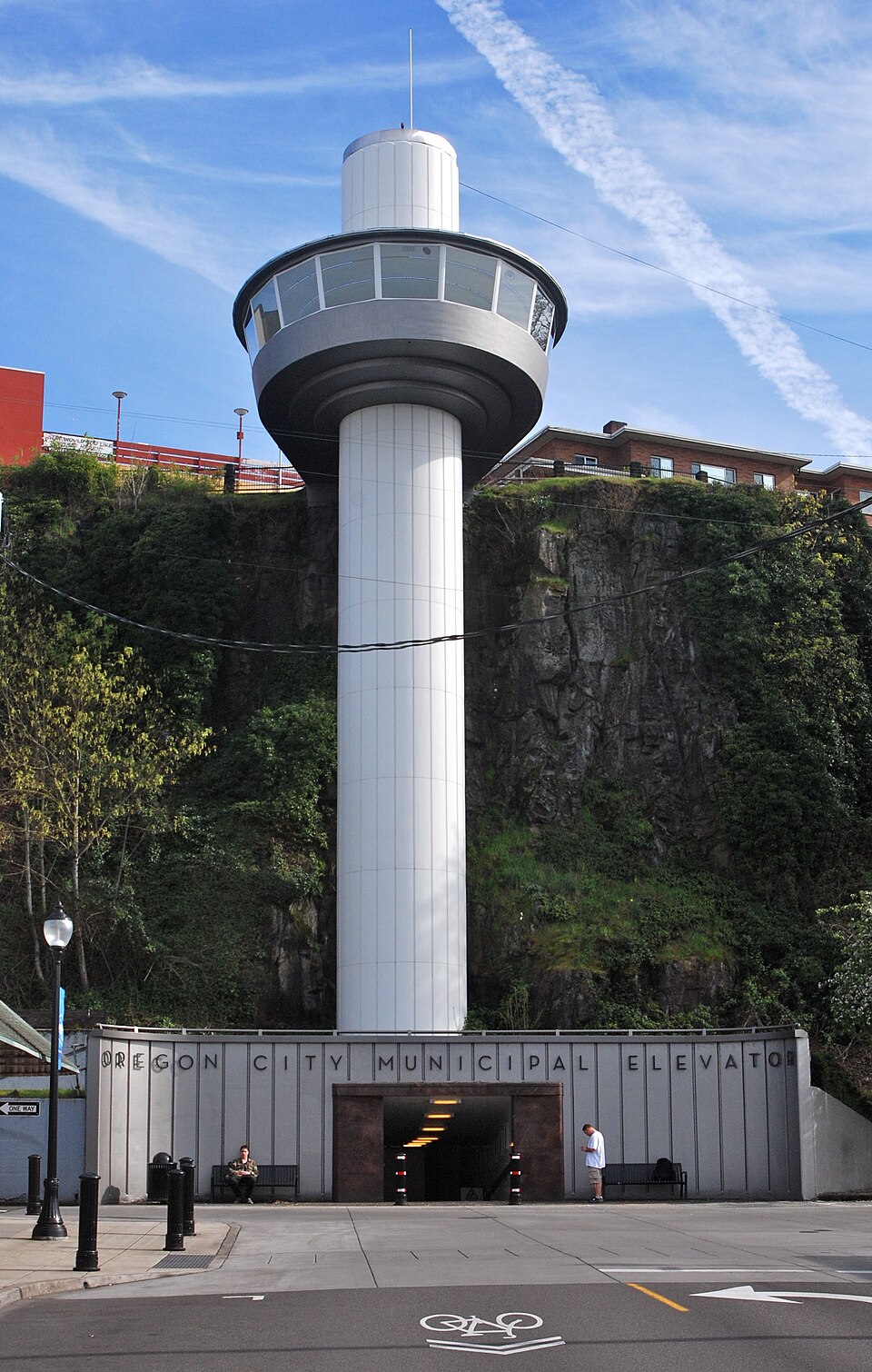 Photograph of Oregon City Municipal Elevator