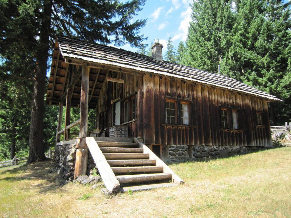 Photograph of Fish Lake Guard Station