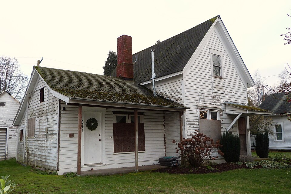Photograph of Hannah and Eliza Gorman House