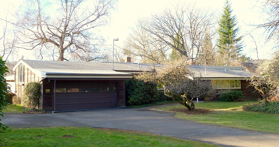 Photograph of David and Marianne Ott House