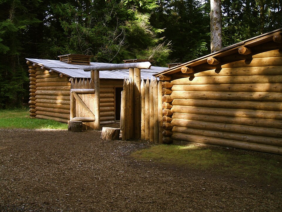 Photograph of Fort Clatsop