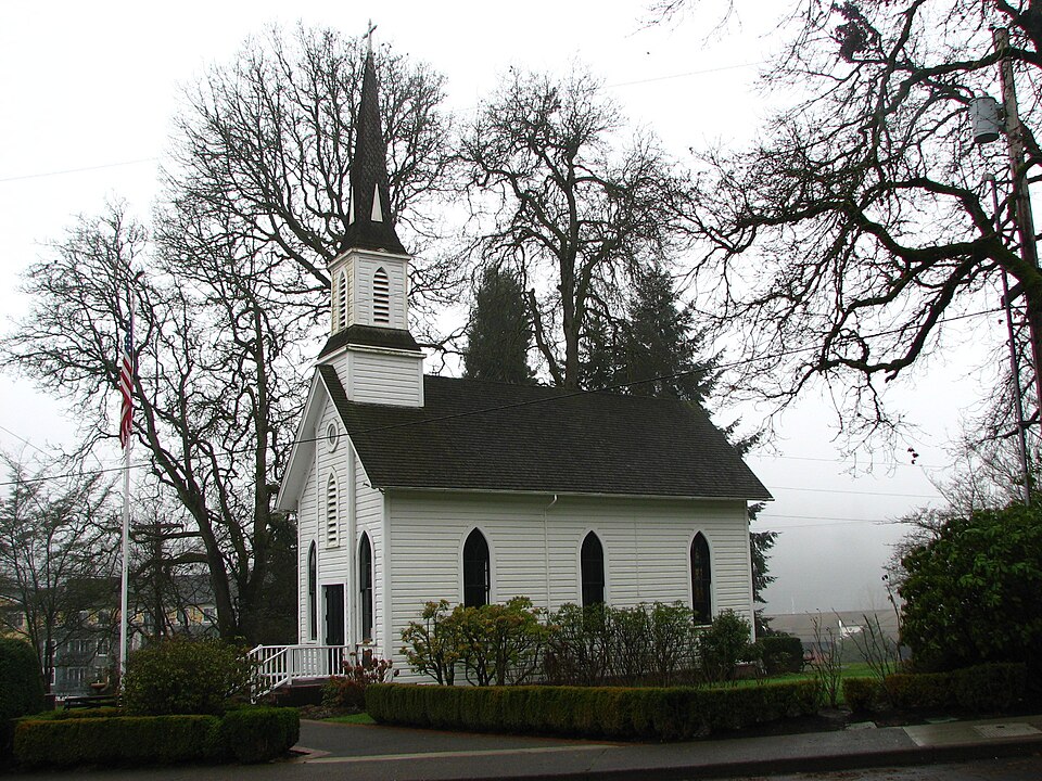 Photograph of Oaks Pioneer Church