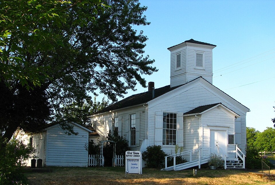Photograph of West Union Baptist Church