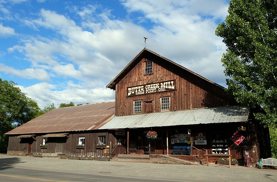 Photograph of Snowy Butte Flour Mill