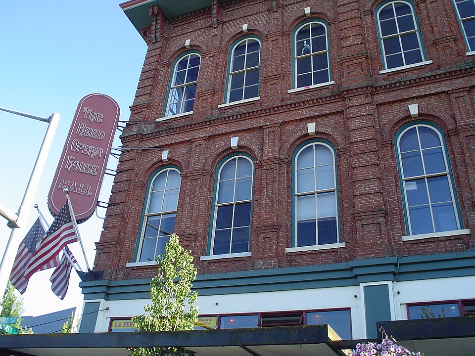 Photograph of Reed Opera House and McCornack Block Addition