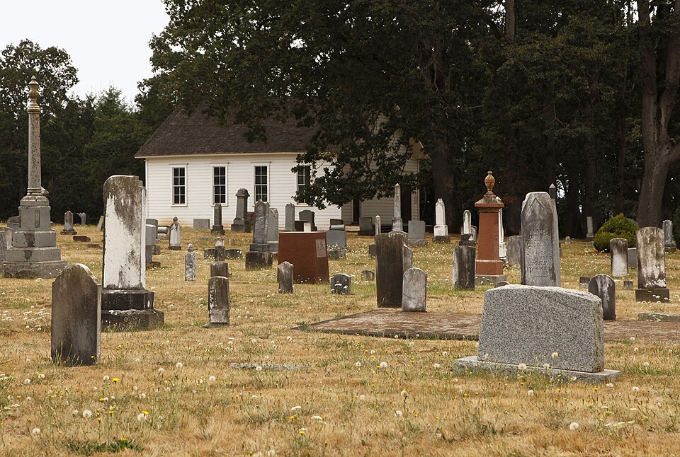 Photograph of Miller Cemetery Church