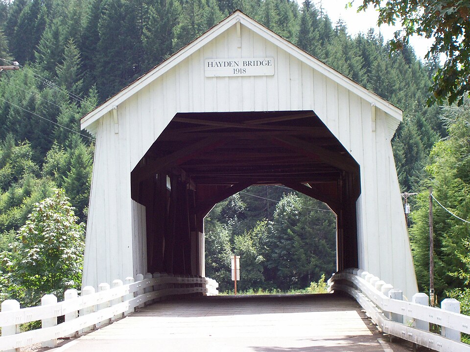 Photograph of Hayden Bridge