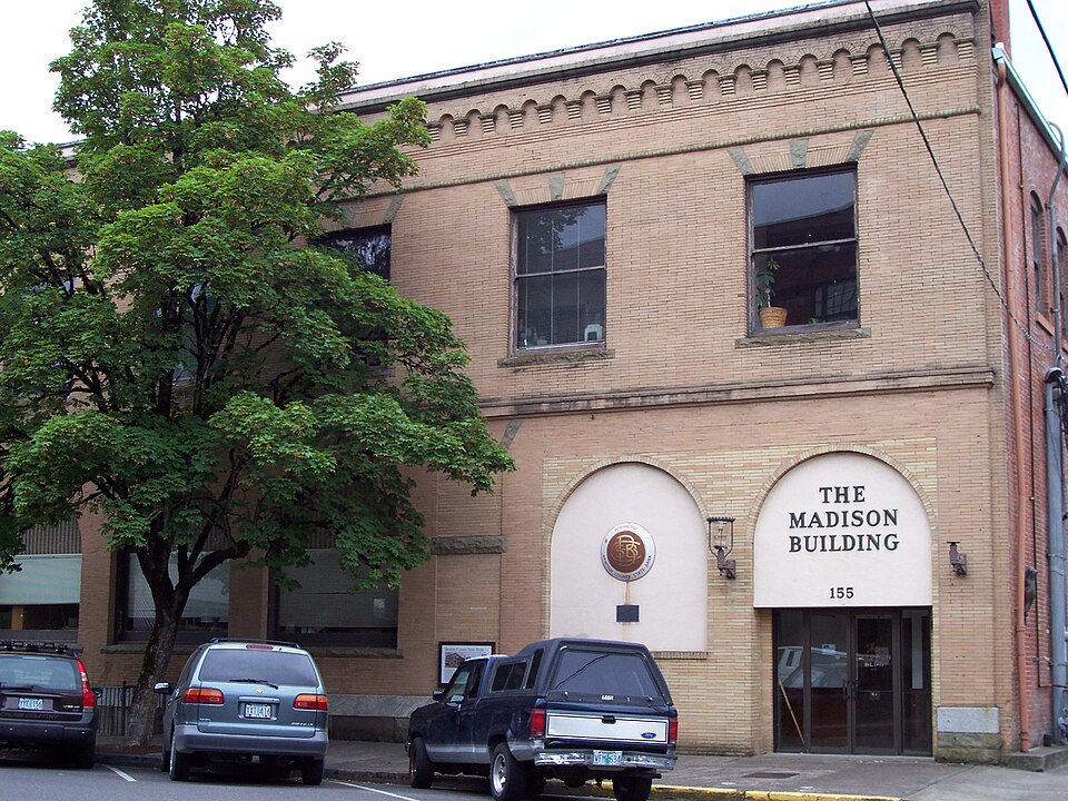 Photograph of Benton County State Bank Building