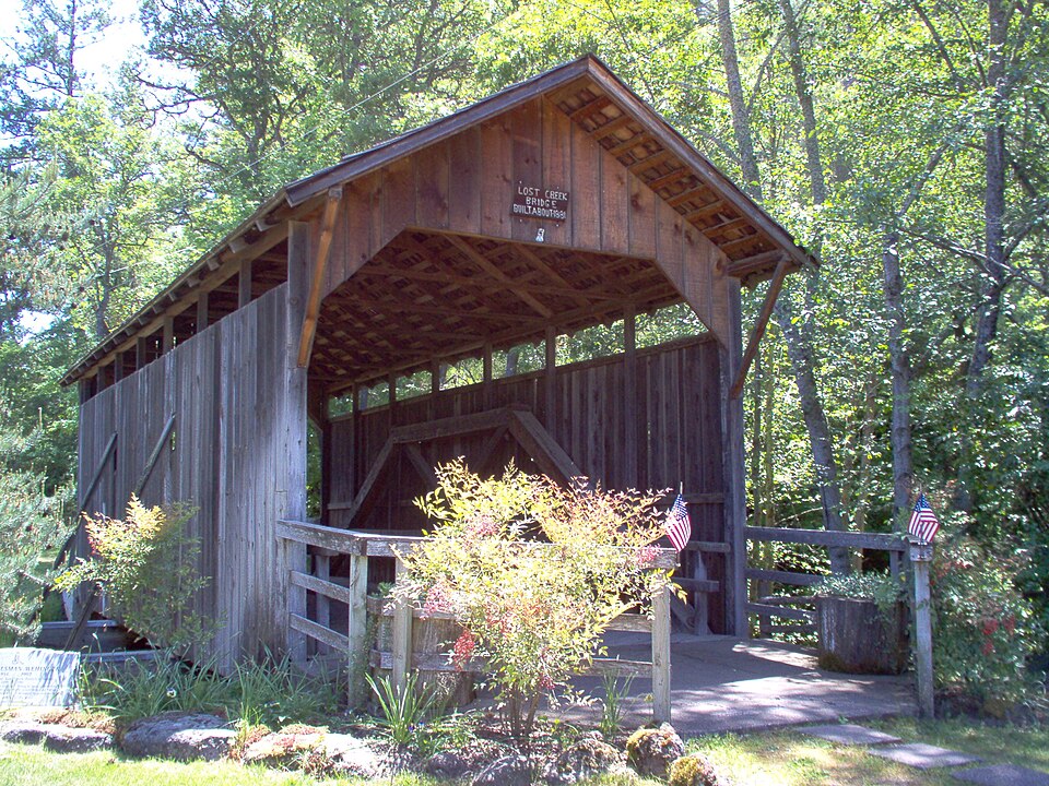 Photograph of Lost Creek Bridge