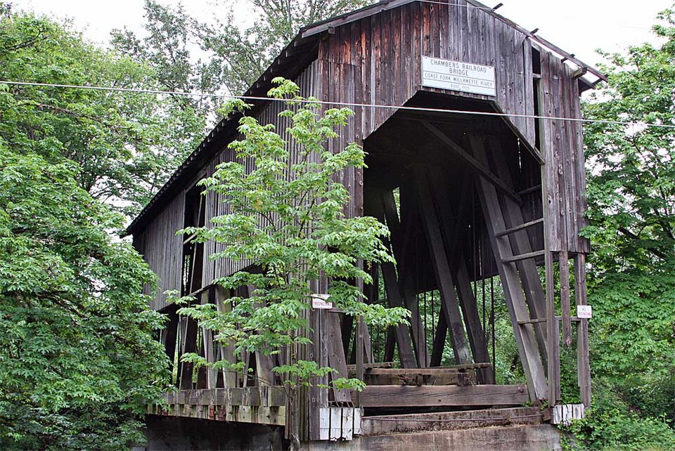 Photograph of Chambers Covered Bridge