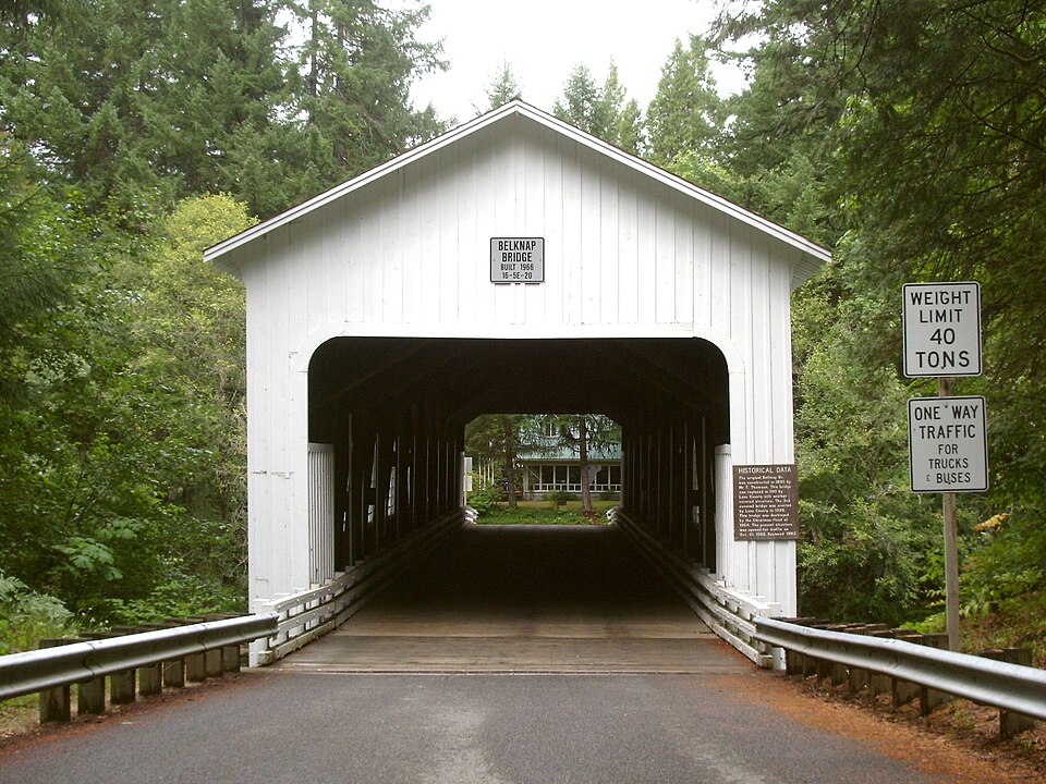 Photograph of Belknap Bridge