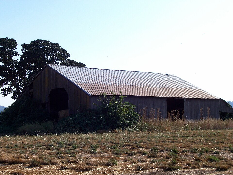 Photograph of Hugh Leeper Brown Barn