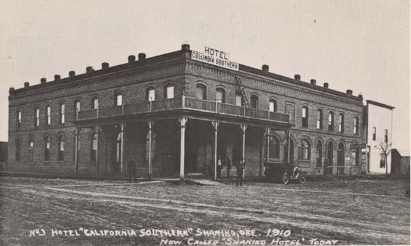 Photograph of Shaniko Hotel