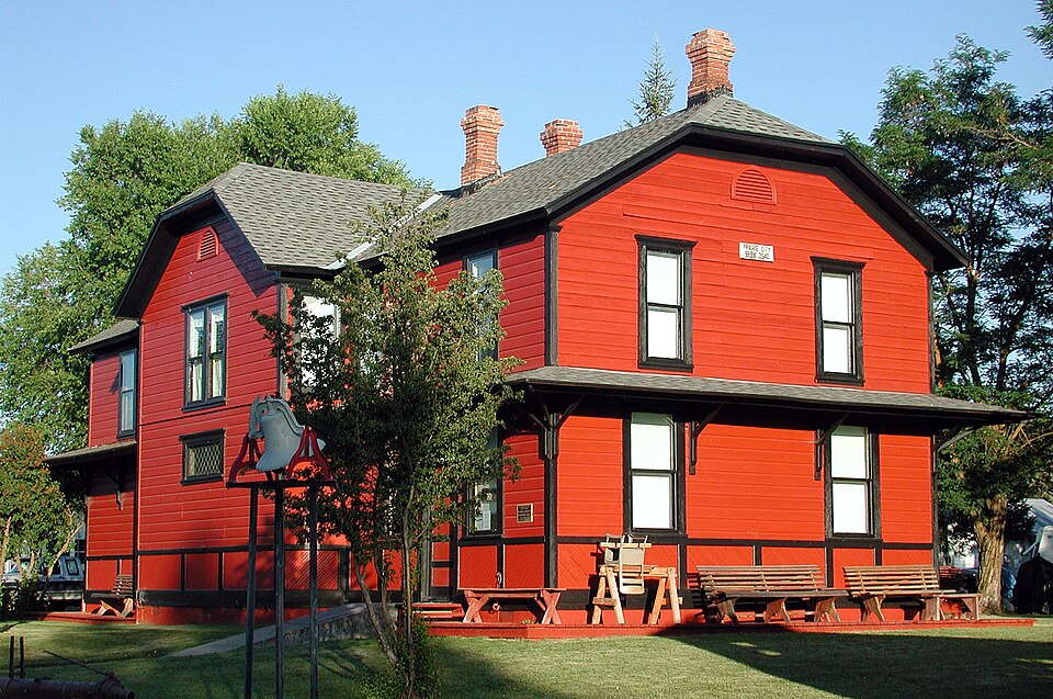Photograph of Sumpter Valley Railway Passenger Station