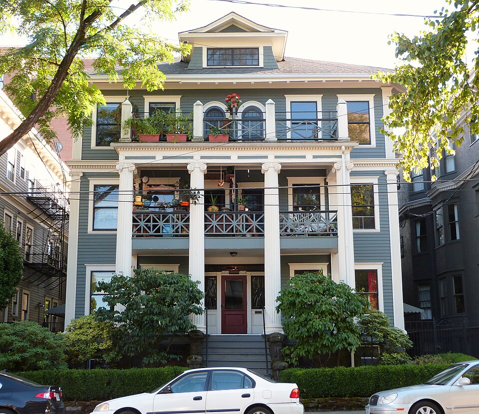 Photograph of Dayton Apartment Building