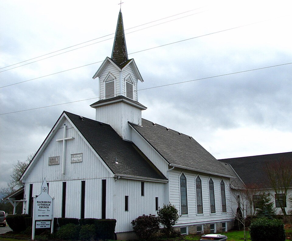 Photograph of Macksburg Lutheran Church
