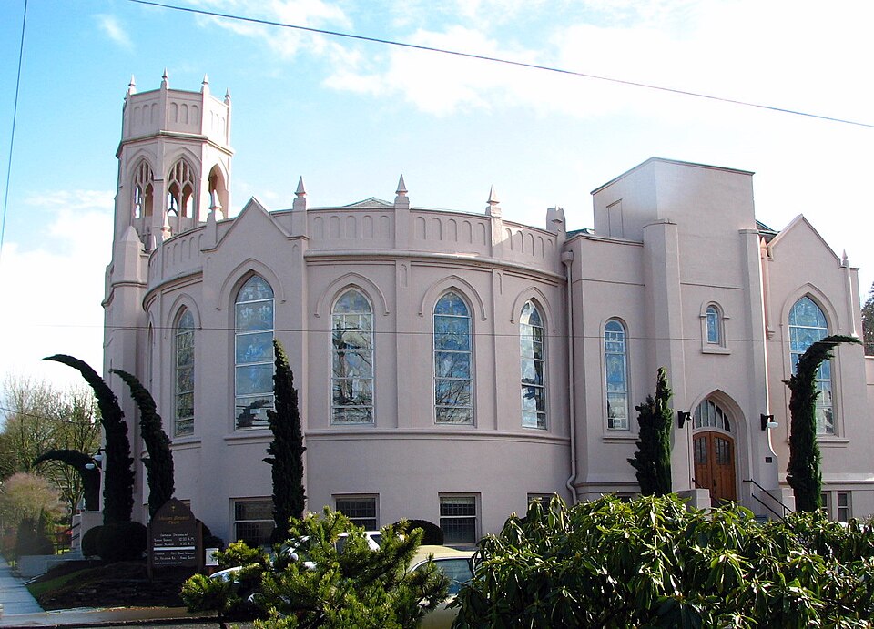 Photograph of First Congregational Church of Oregon City
