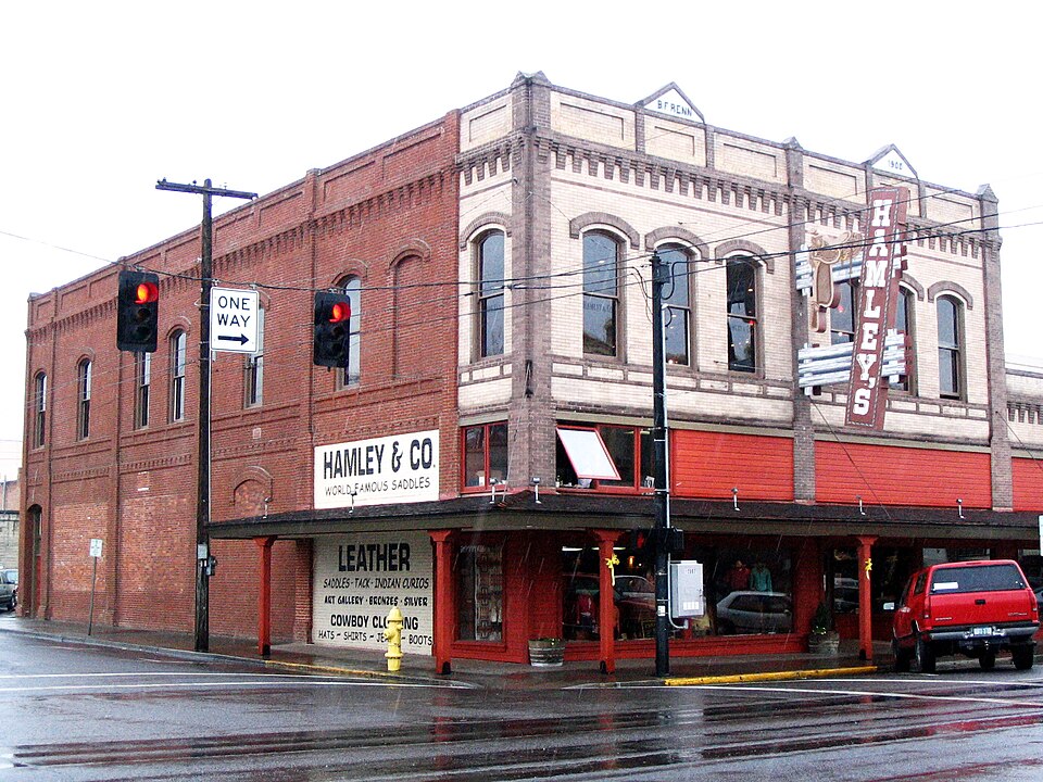 Photograph of Hamley and Company Leather Goods Store