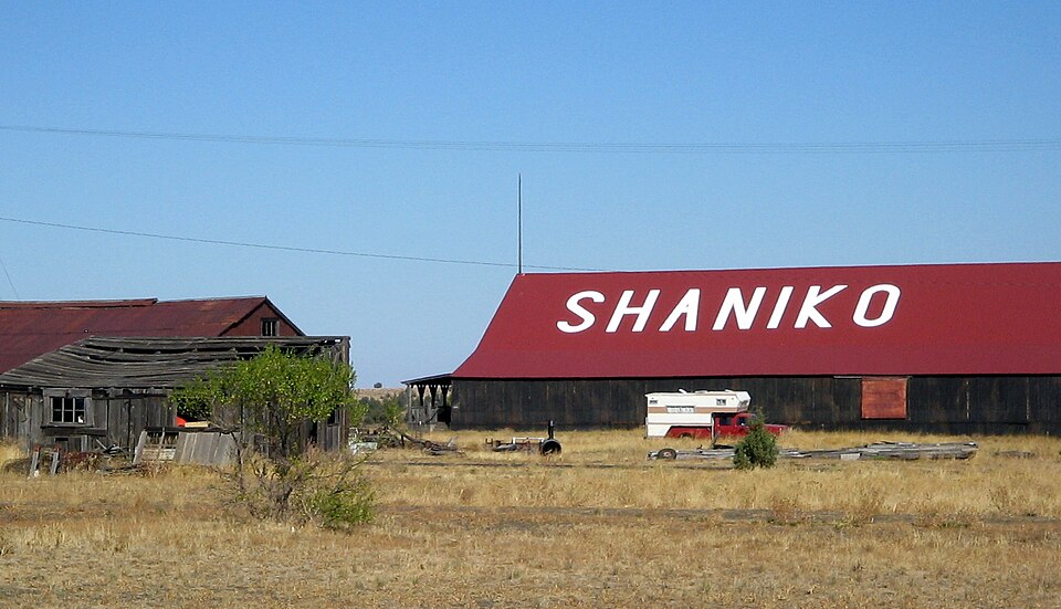 Photograph of Shaniko Historic District