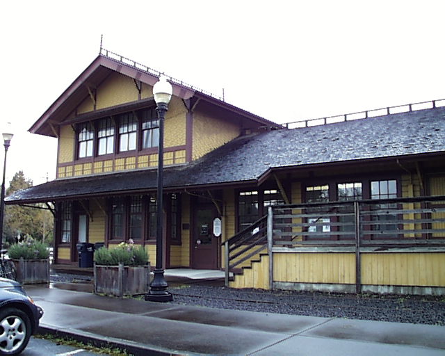Photograph of Southern Pacific Railroad Passenger Station and Freight House
