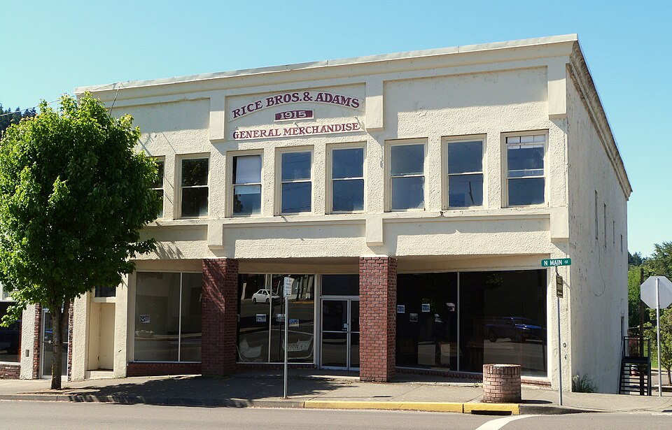 Photograph of Rice Brothers and Adams Building