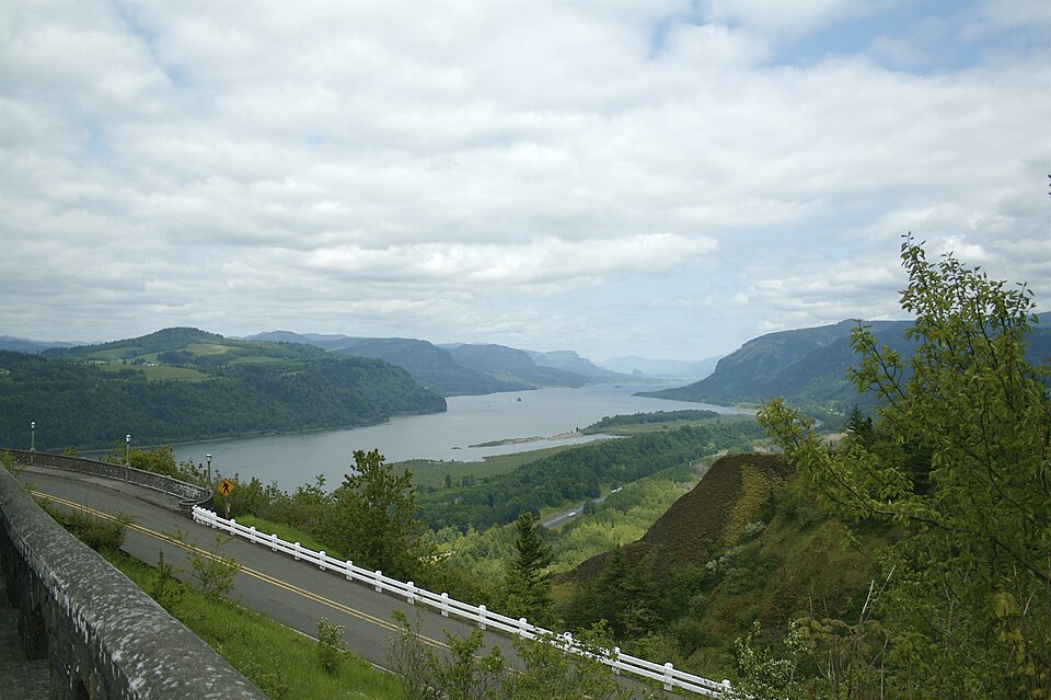 Photograph of Historic Columbia River Highway